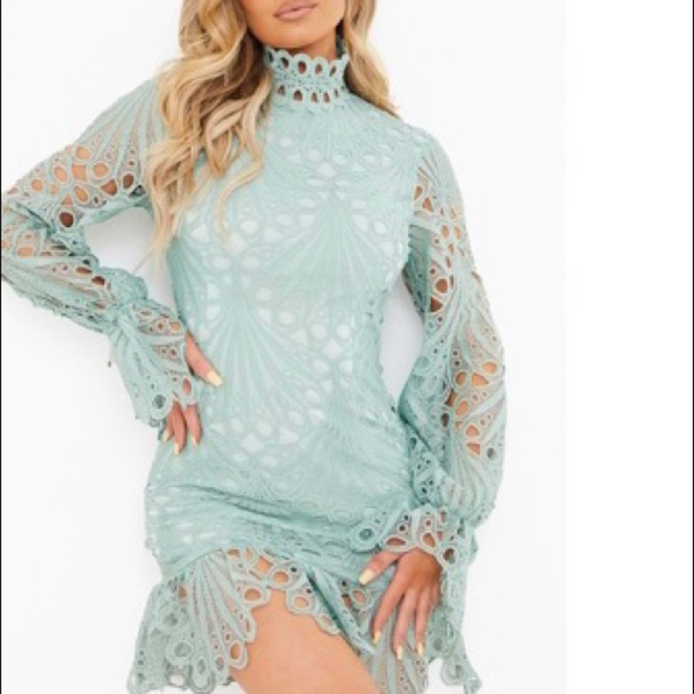 Cute mint green dress